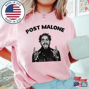 Posty Graphic Modern Music Fan Art Unisex Long Sleeve Style T-Shirt
